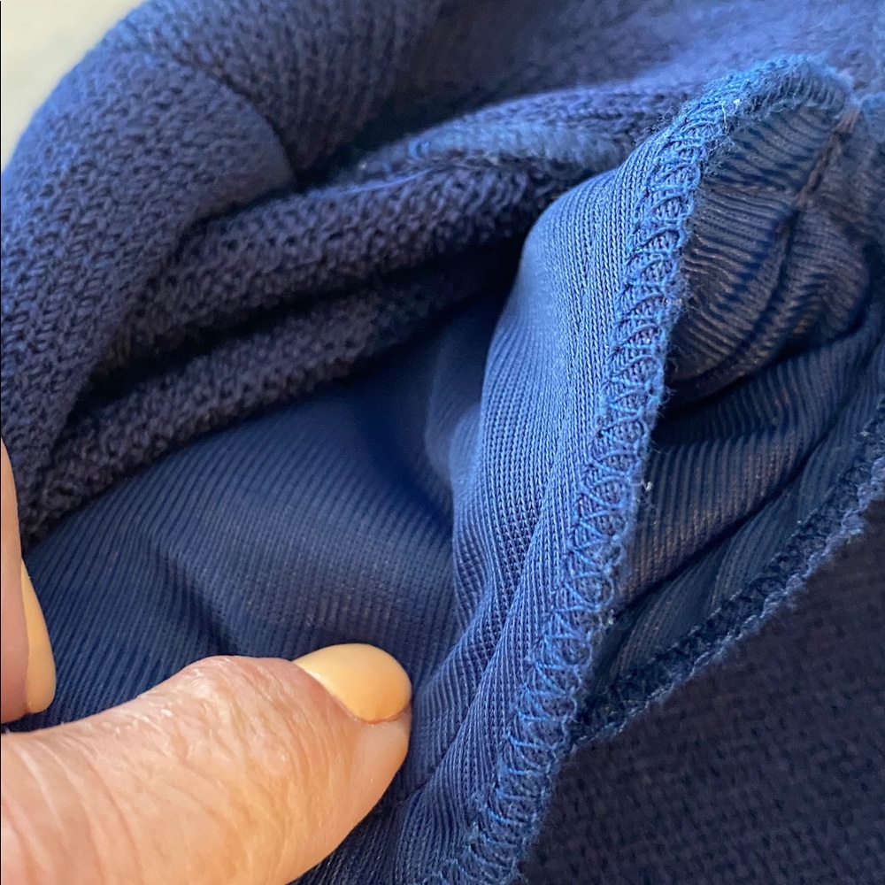 St John Collection Size 4 Navy Gold Trim Santana Knit Blaze... - Picture 12 of 12